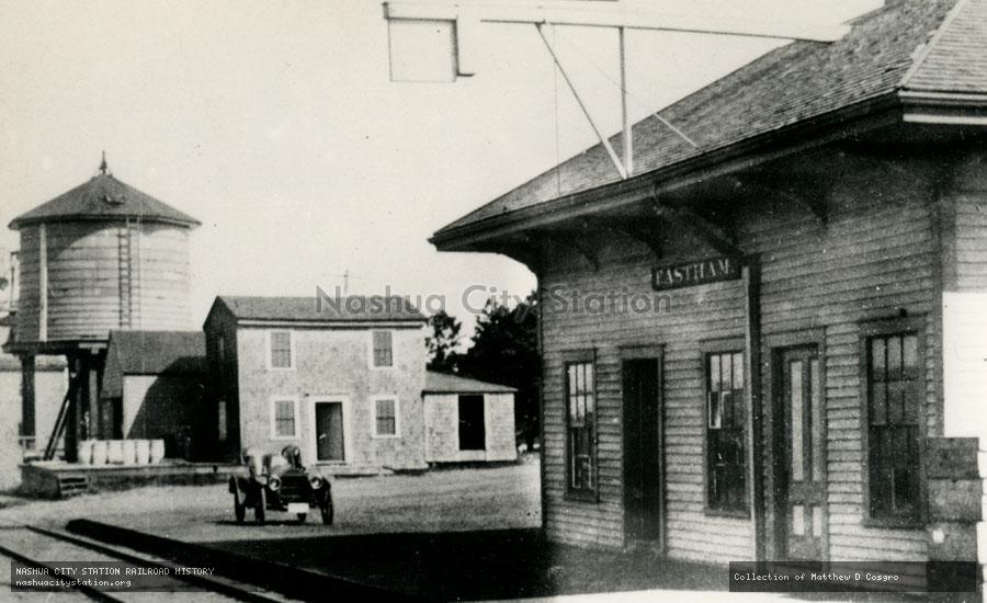 Postcard: Railroad Station, Eastham, Massachusetts